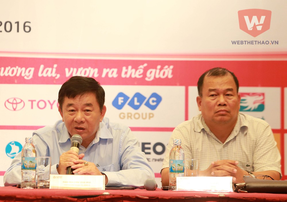&Ocirc;ng Nguyễn Văn M&ugrave;i khẳng định trọng t&agrave;i H&agrave; Anh Chiến đủ sức l&agrave;m tốt nhiệm vụ của m&igrave;nh. Ảnh: Hải Đăng