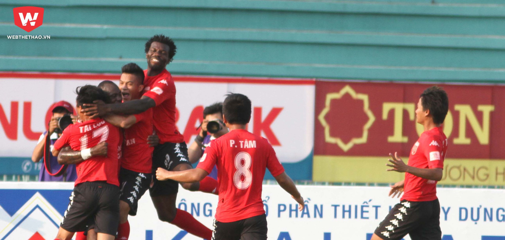 Nhìn lại 4 vòng V.League 2017: Long An ghi bàn nhiều nhất trong 15 phút cuối trận