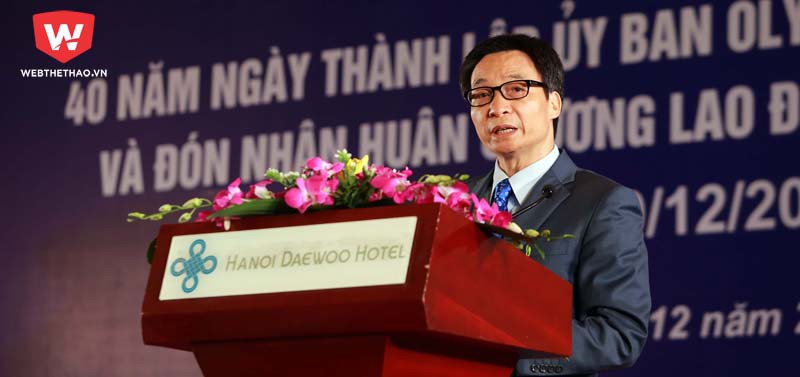 Phó Thủ tướng Vũ Đức Đam: Thể thao Việt Nam chưa đạt kỳ vọng của xã hội