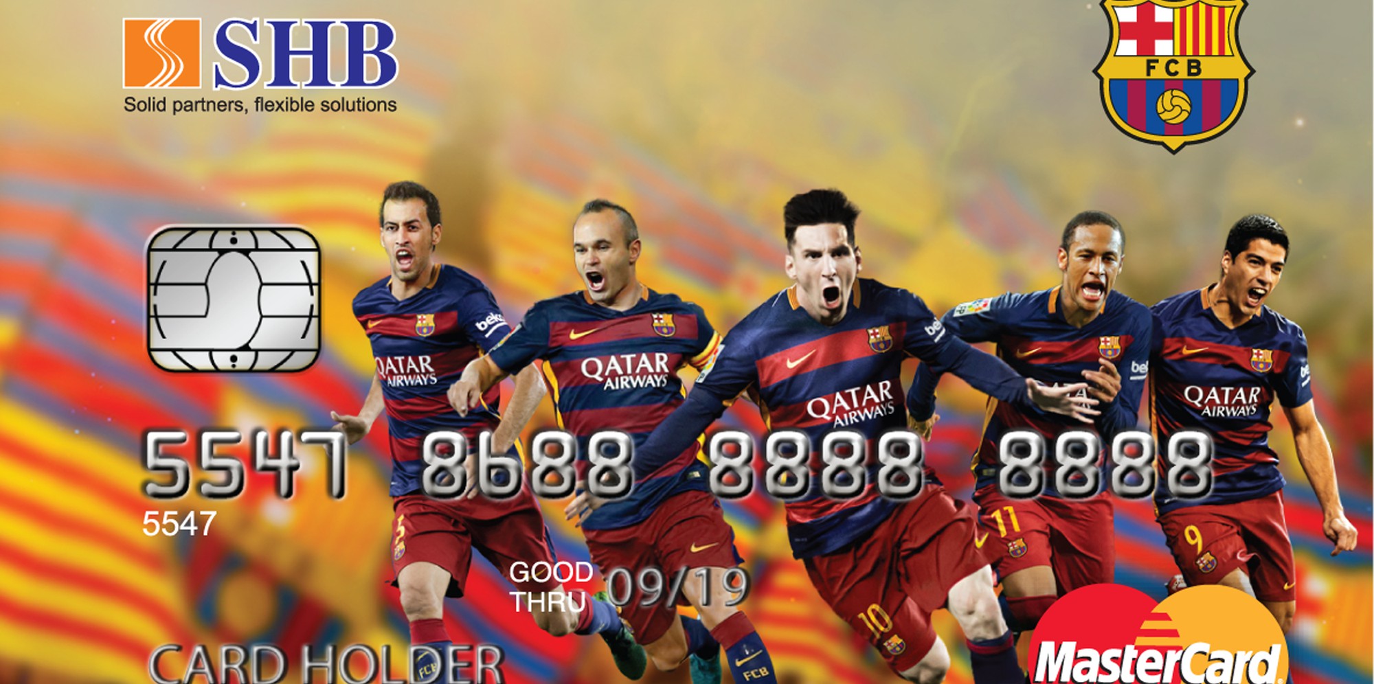 Ngân hàng SHB ra mắt thẻ tín dụng mang thương hiệu Barca