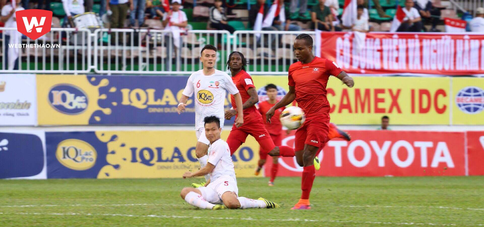 HA.GL 1-2 Hải Phòng: Hải Phòng phá dớp không thắng tại Pleiku