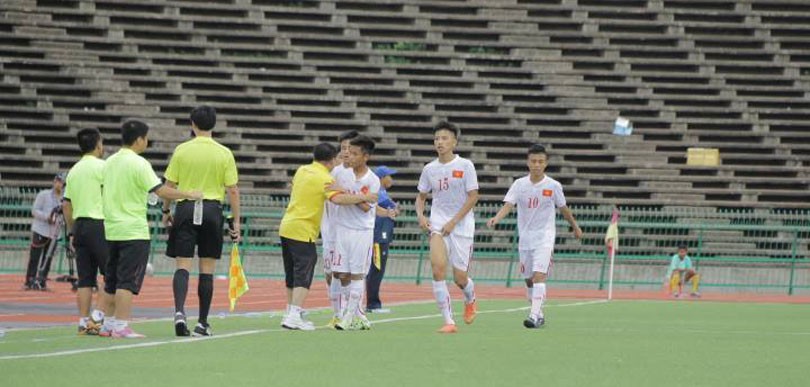 U.16 VN bất bại trước trận bán kết gặp Campuchia