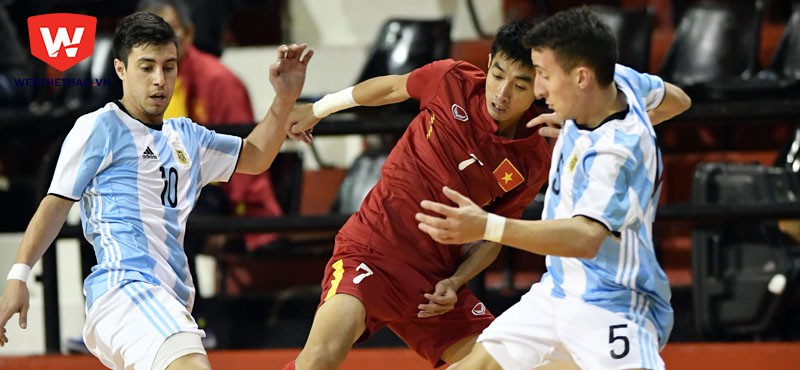 Đội tuyển futsal Việt Nam thua Argentina 1-3