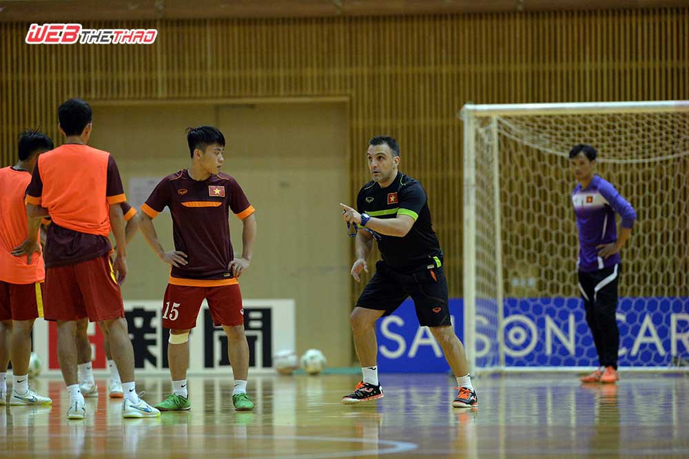 ĐT Futsal VN chuẩn bị "quà độc" dành tặng Nhật Bản