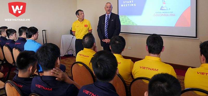 FIFA trang bị kiến thức tránh "doping" cho ĐT futsal Việt Nam
