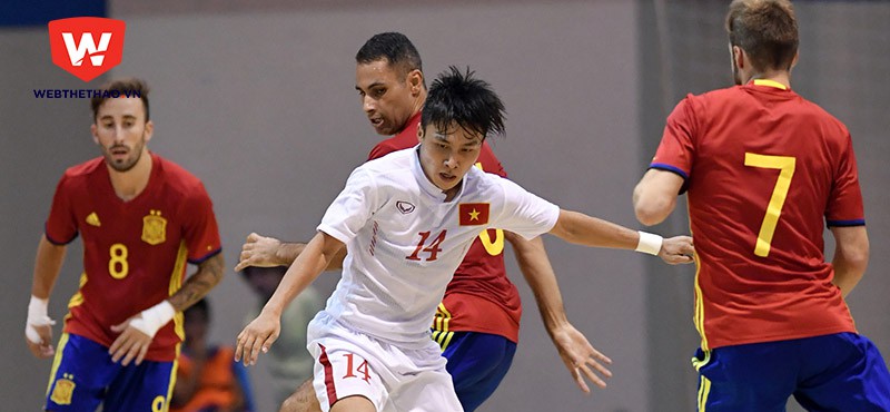 Futsal Việt Nam thua Tây Ban Nha 1-4
