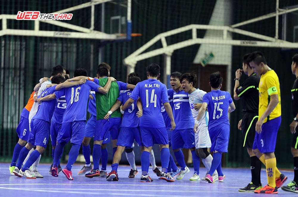 Vòng 12 lượt về giải Futsal VĐQG: Thái Sơn Nam lên ngôi sớm 2 vòng đấu