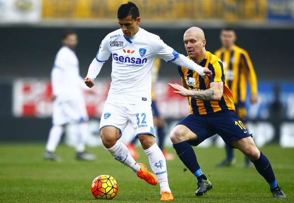 21h00 (13/12), sân Castellani: Empoli - Carpi