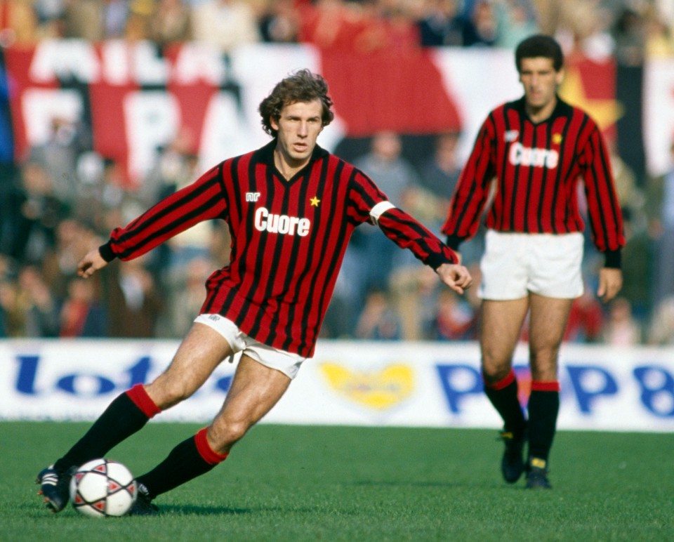 Baresi cả sự nghiệp chỉ cống hiến cho AC Milan Baresi - Maldini: Cặp trung vệ xuất sắc nhất lịch sử