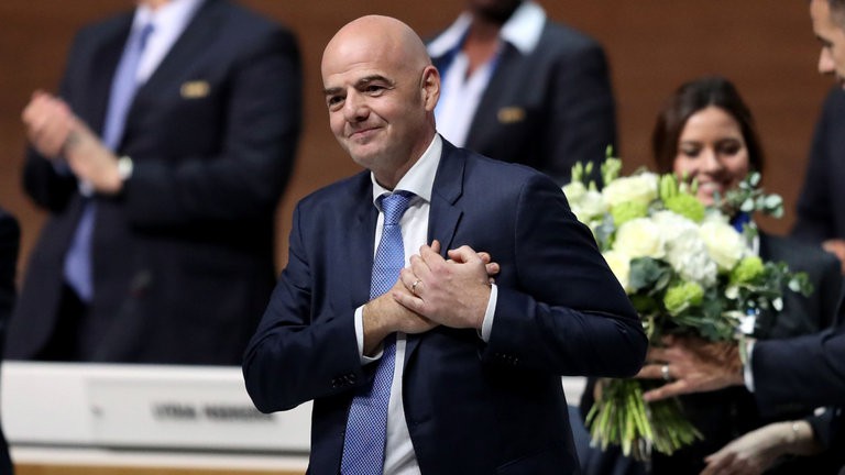 Gianni Infantino giành chiến thắng trong cuộc bầu cử Chủ tịch FIFA