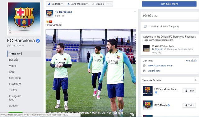 Hello Vietnam - Barcelona chuẩn bị đưa bộ ba MSN đến Việt Nam?