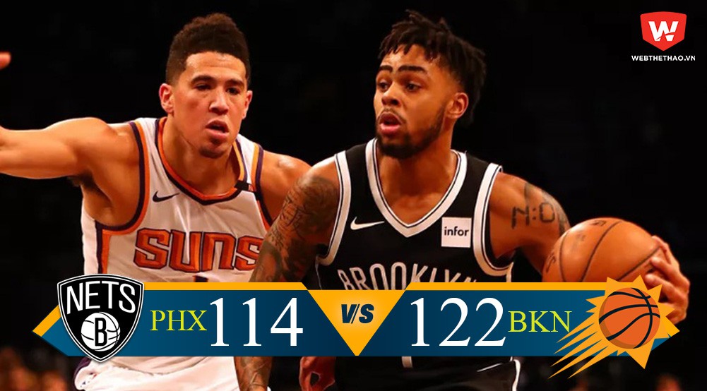 Kết quả và highlights trận Brooklyn Nets - Phoenix Suns