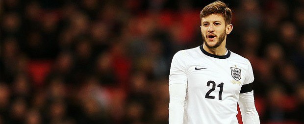 Lallana mới là quân bài được chọn trên hàng công tuyển Anh