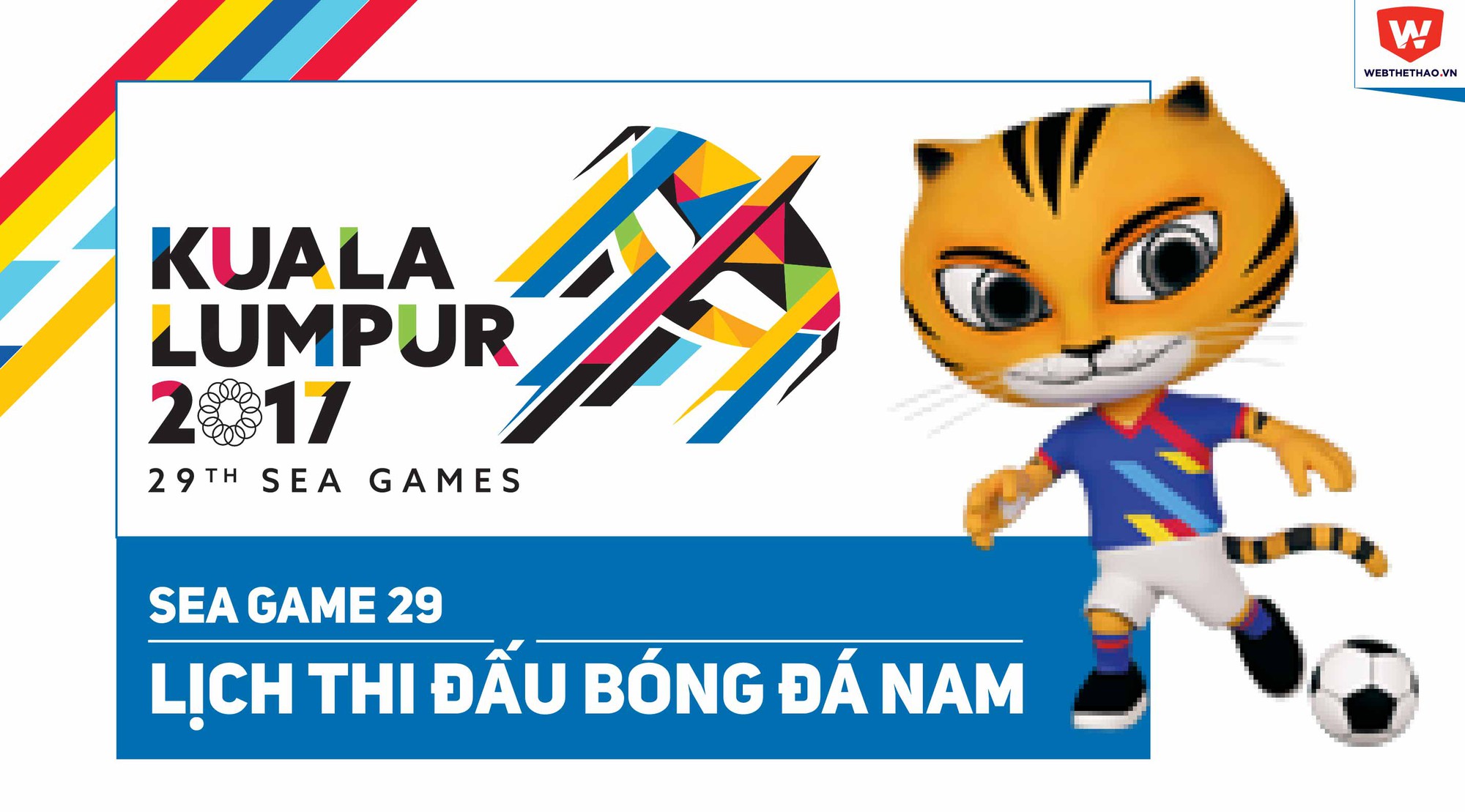 Lịch thi đấu và trực tiếp bóng đá nam SEA Games 29