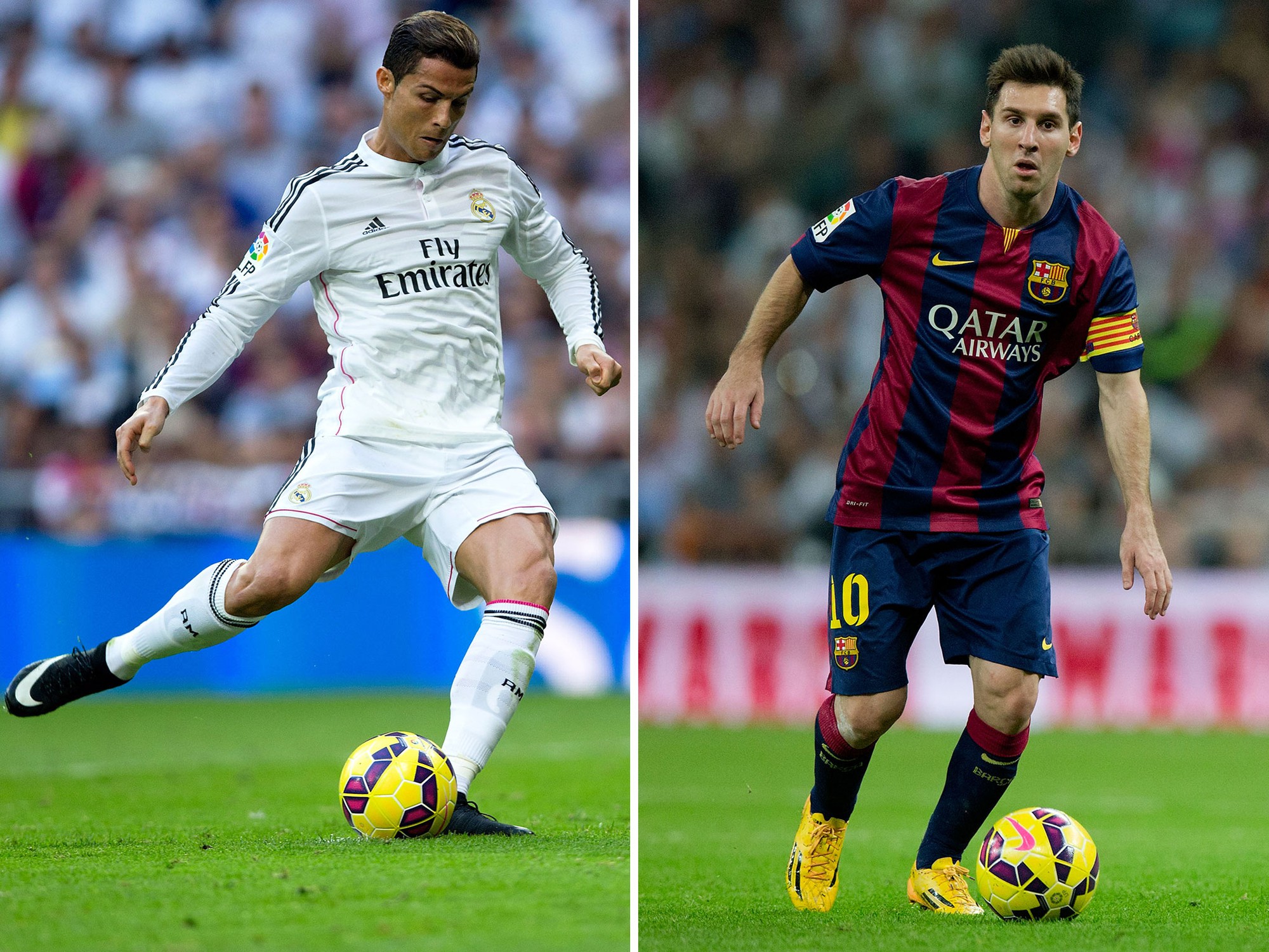 Năm 2015: Messi làm “trùm” Twitter, nhưng “vua” Facebook là Ronaldo!