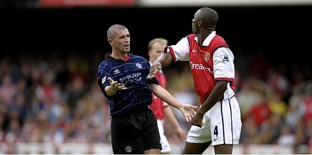 Roy Keane vs. Patrick Vieira: Đã có một thời như thế