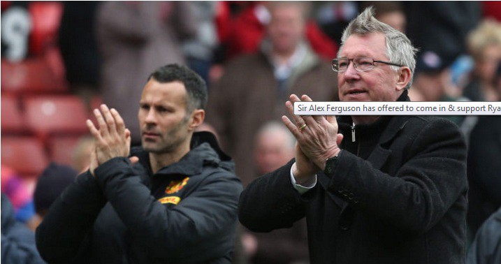 Sir Alex tái xuất, cùng Giggs “giải cứu” Man Utd?