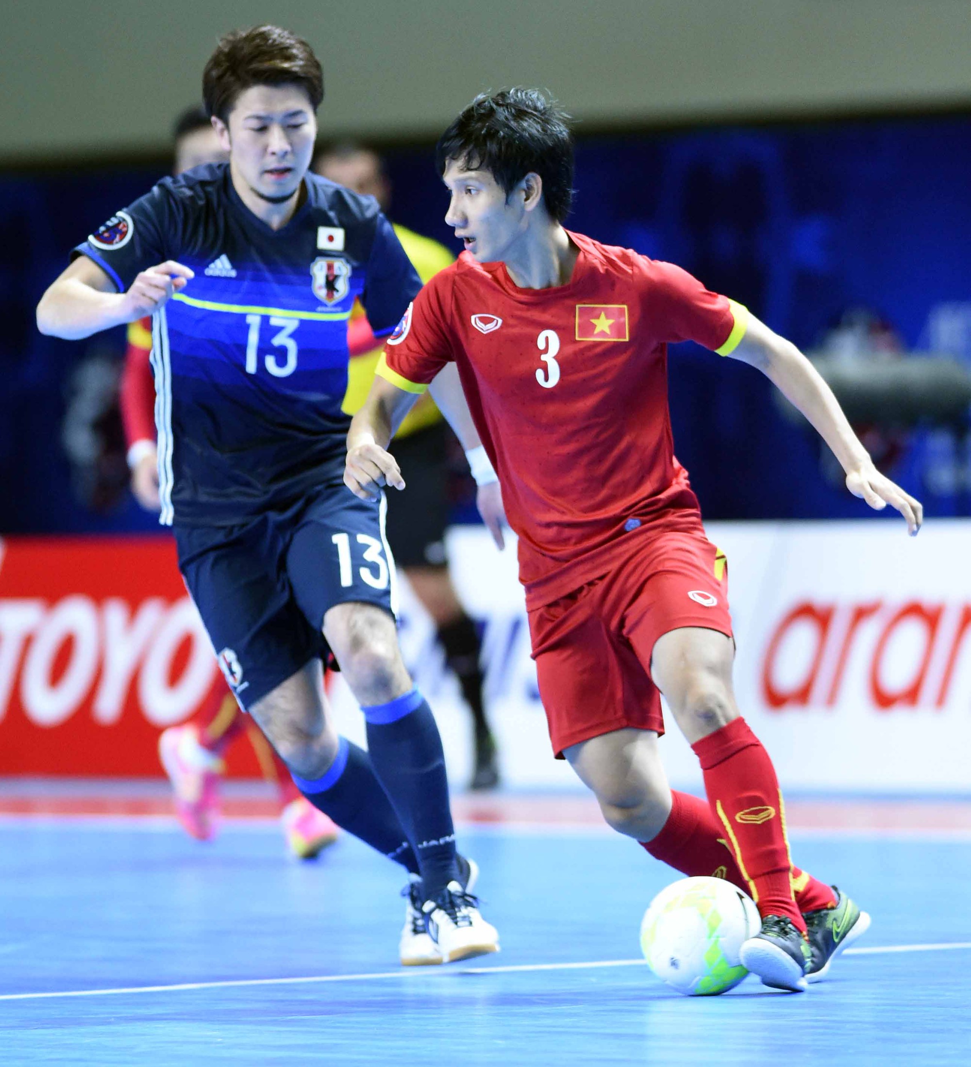 Trực tiếp bán kết VCK Futsal châu Á: Việt Nam - Iran