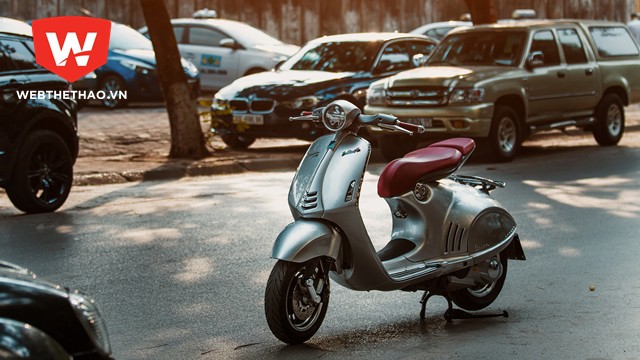 Trải nghiệm xe tay ga đắt nhất Việt Nam: Vespa 946 Bellissima