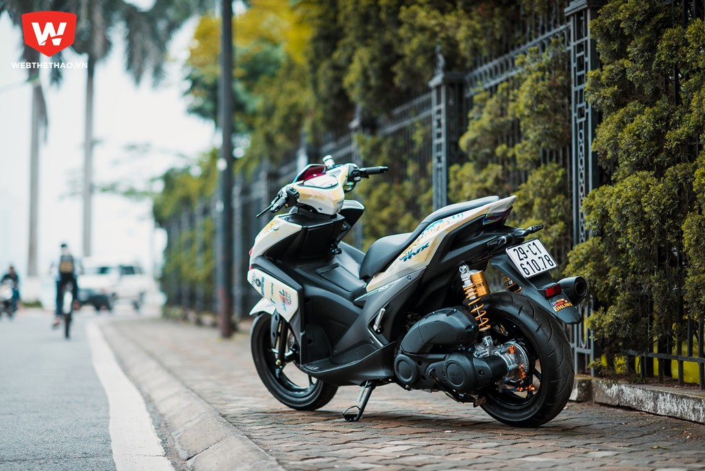 &ldquo;Si&ecirc;u phẩm&rdquo; Yamaha NVX 155 độ &ldquo;khủng&rdquo; nhất H&agrave; Nội