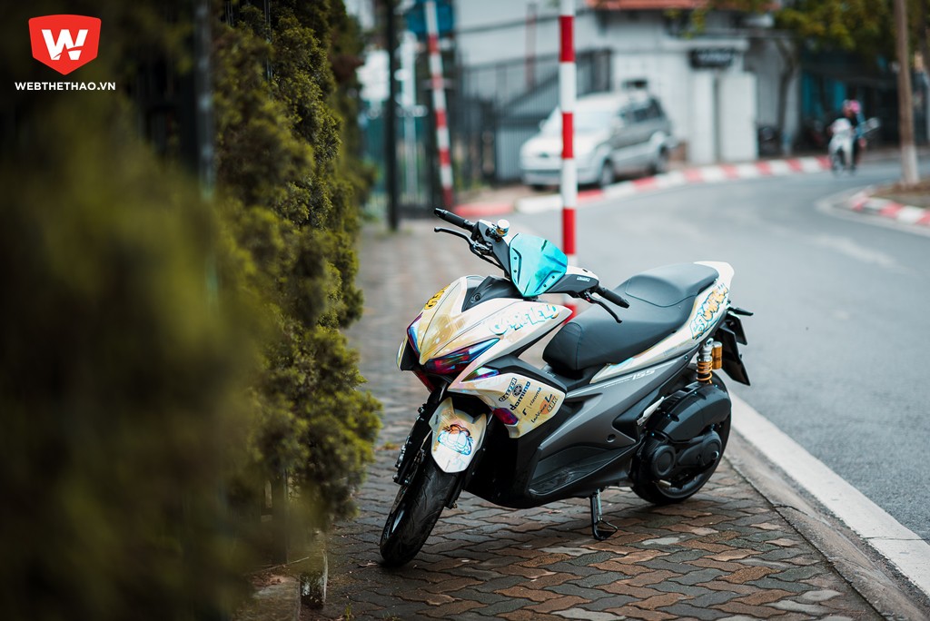 &ldquo;Si&ecirc;u phẩm&rdquo; Yamaha NVX 155 độ &ldquo;khủng&rdquo; nhất H&agrave; Nội
