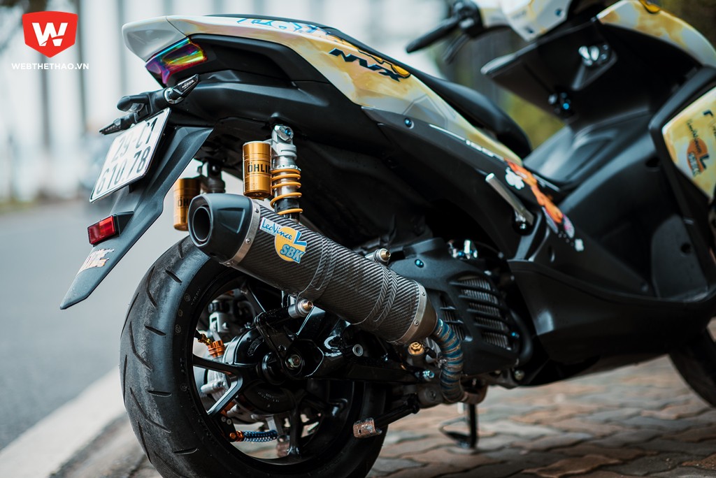 &ldquo;Si&ecirc;u phẩm&rdquo; Yamaha NVX 155 độ &ldquo;khủng&rdquo; nhất H&agrave; Nội
