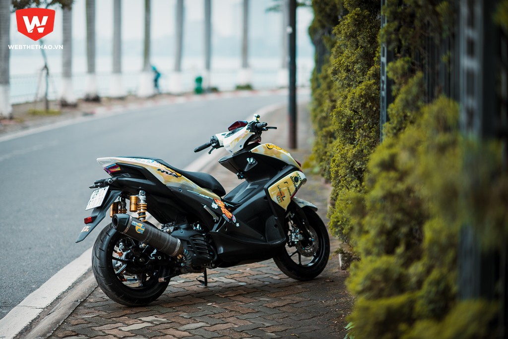 “Siêu phẩm” Yamaha NVX 155 độ khủng nhất Hà Nội