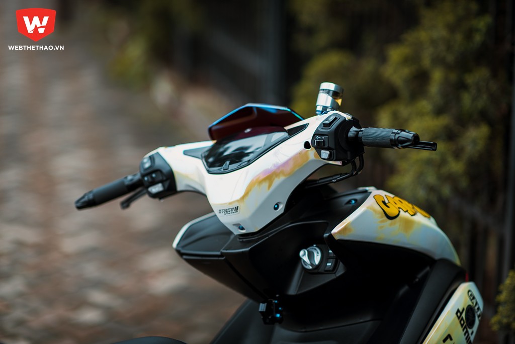 &ldquo;Si&ecirc;u phẩm&rdquo; Yamaha NVX 155 độ &ldquo;khủng&rdquo; nhất H&agrave; Nội