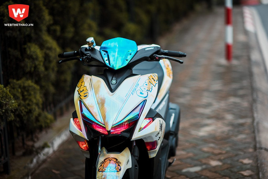 &ldquo;Si&ecirc;u phẩm&rdquo; Yamaha NVX 155 độ &ldquo;khủng&rdquo; nhất H&agrave; Nội