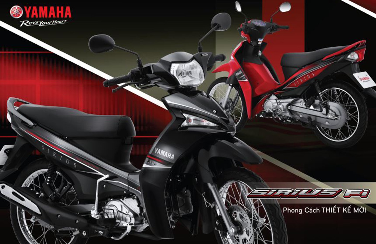 Yamaha Sirius Fi bổ sung màu sơn mới, giá hơn 20 triệu đồng