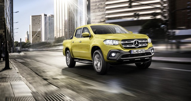 Mercedes-Benz chính thức ra mắt xe bán tải hạng sang X-class
