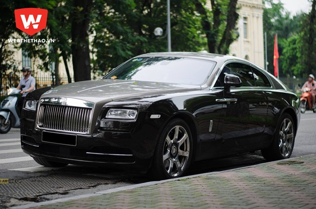 Xế siêu sang Rolls-Royce Wraith dạo phố Hà Nội