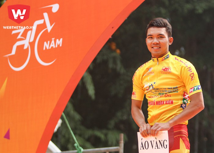 Áo vàng Cúp xe đạp TH TPHCM 2018 về tay cua rơ Việt Nam sau chặng 4