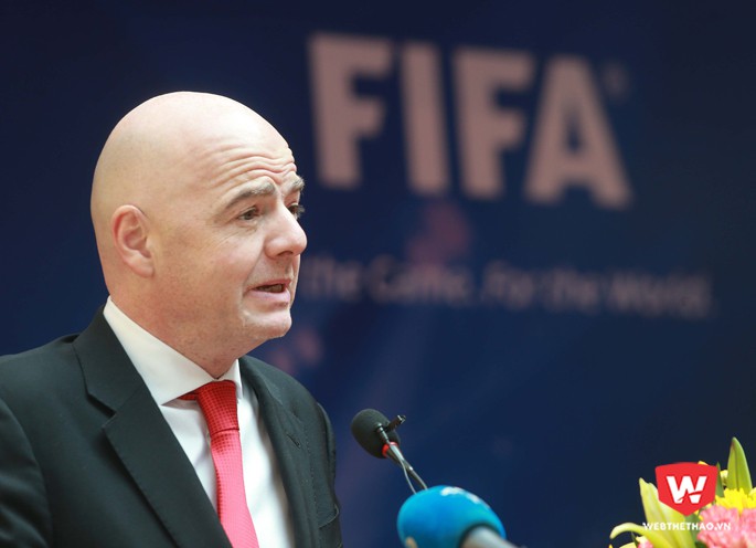Chủ tịch FIFA Infantino: Việt Nam là quốc gia có nền bóng đá thật tuyệt vời