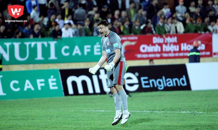 Đặng Văn Lâm vẫn có thể ra sân thi đấu cho CLB Hải Phòng tại vòng 4 V.League 2018 diễn ra vào chủ nhật tuần này. Ảnh: Trung Thu. Đặng Văn Lâm vẫn có thể ra sân thi đấu cho CLB Hải Phòng tại vòng 4 V.League 2018 diễn ra vào chủ nhật tuần này. Hình ảnh: Trung Thu.