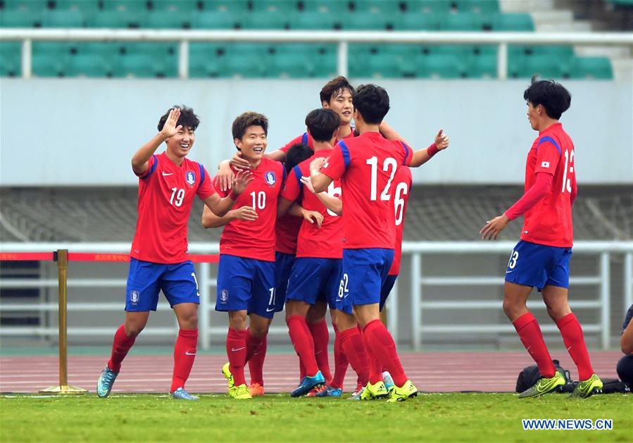 U23 H&agrave;n Quốc l&agrave; đối thủ tại bảng D VCK U23 ch&acirc;u &Aacute; 2018 của U23 Việt Nam. Đội h&igrave;nh của họ c&oacute; 8 cầu thủ xuất th&acirc;n từ trường Đại học.