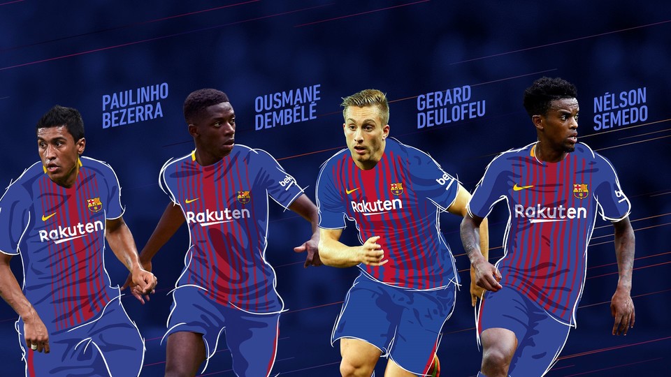 H&igrave;nh ảnh: Những bản hợp đồng mới của Barca hồi m&ugrave;a h&egrave;