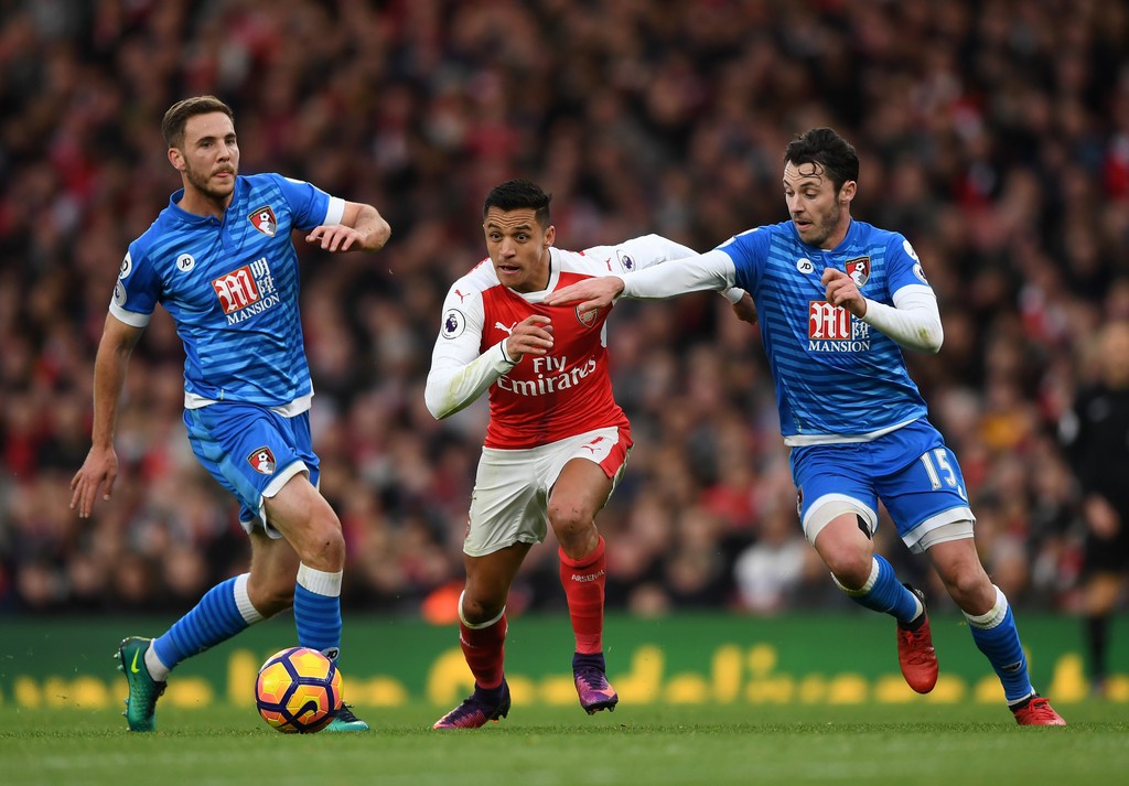 Đ&atilde; 5 lần ở m&ugrave;a giải n&agrave;y Sanchez mở tỷ số cho Arsenal