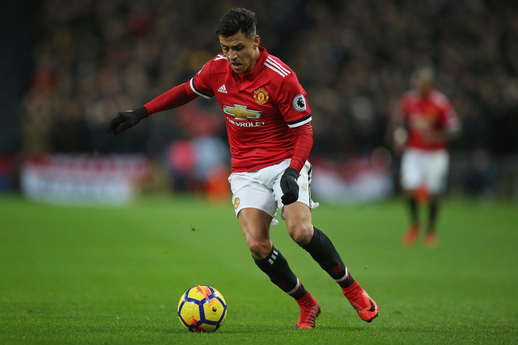 H&igrave;nh ảnh: Sanchez ghi 29/32 b&agrave;n gần đ&acirc;y tại Premier League v&agrave;o lưới c&aacute;c đội ngo&agrave;i top 6