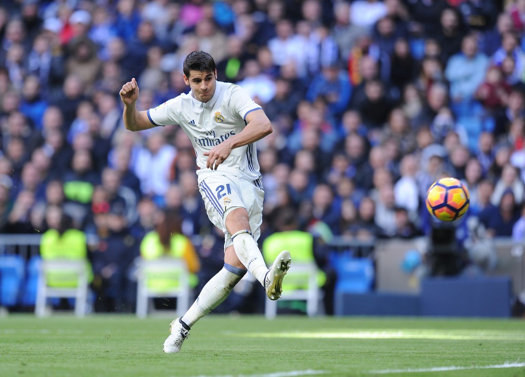 Morata thay thế ho&agrave;n hảo cho Benzema ở vị tr&iacute; trung phong