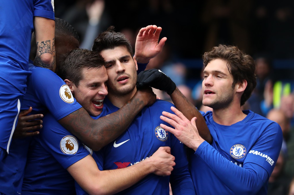 H&igrave;nh ảnh: Azpilicueta v&agrave; Morata kết hợp tạo n&ecirc;n 7 b&agrave;n m&ugrave;a n&agrave;y