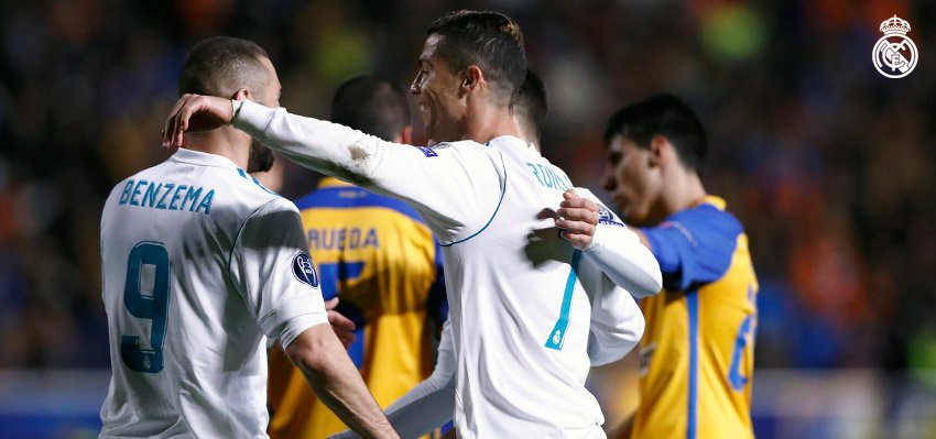 Ronaldo ghi 18 b&agrave;n tại Champions League trong năm 2017