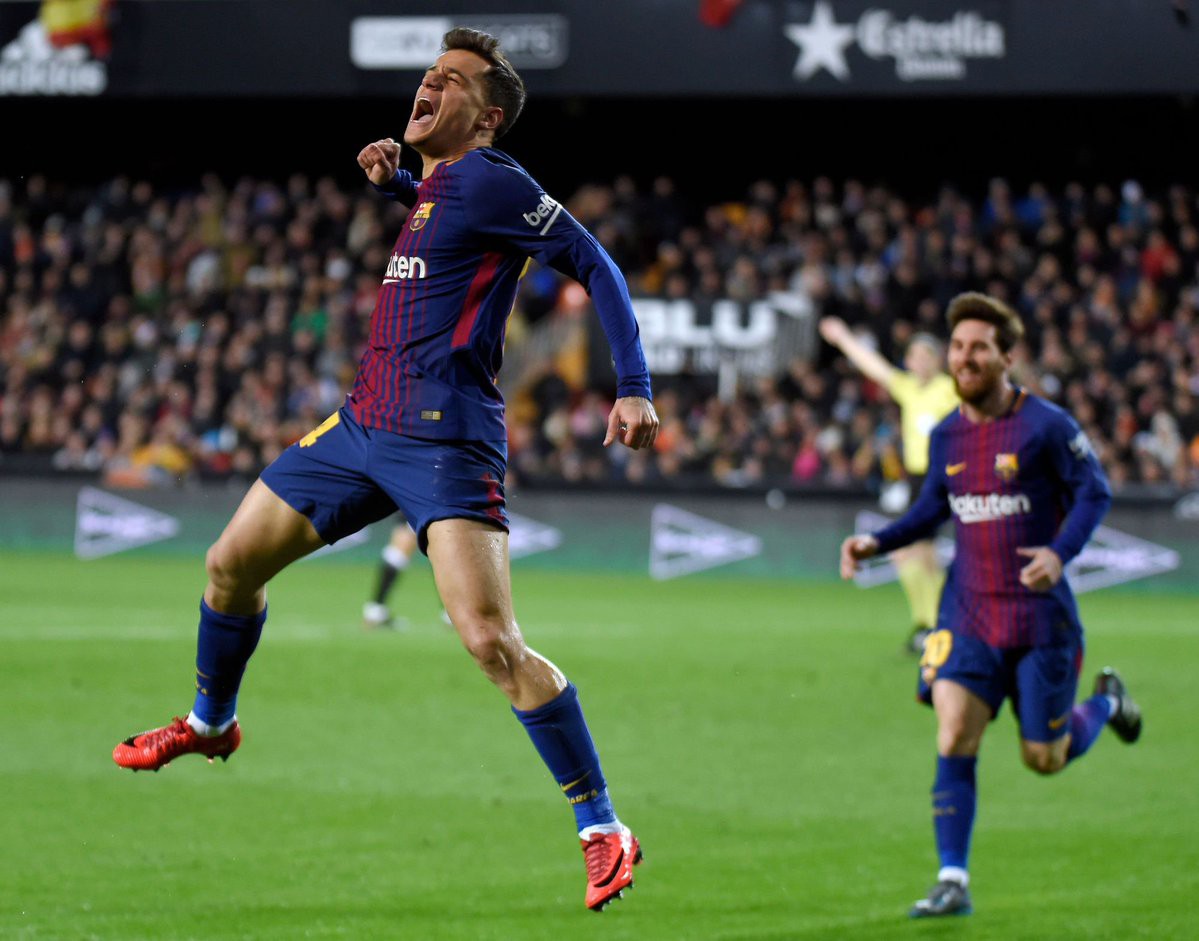 H&igrave;nh ảnh: Suarez ghi b&agrave;n đầu ti&ecirc;n cho Barca