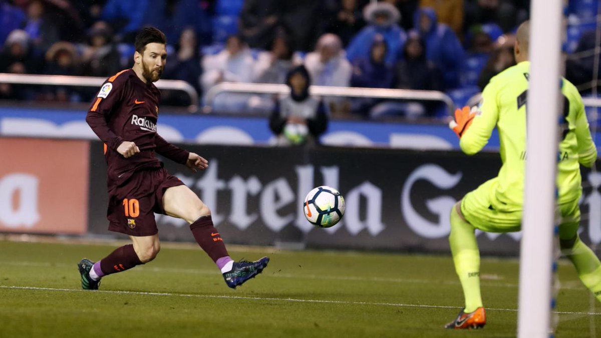 H&igrave;nh ảnh: Messi gi&agrave;nh nhiều điểm trực tiếp cho Barca
