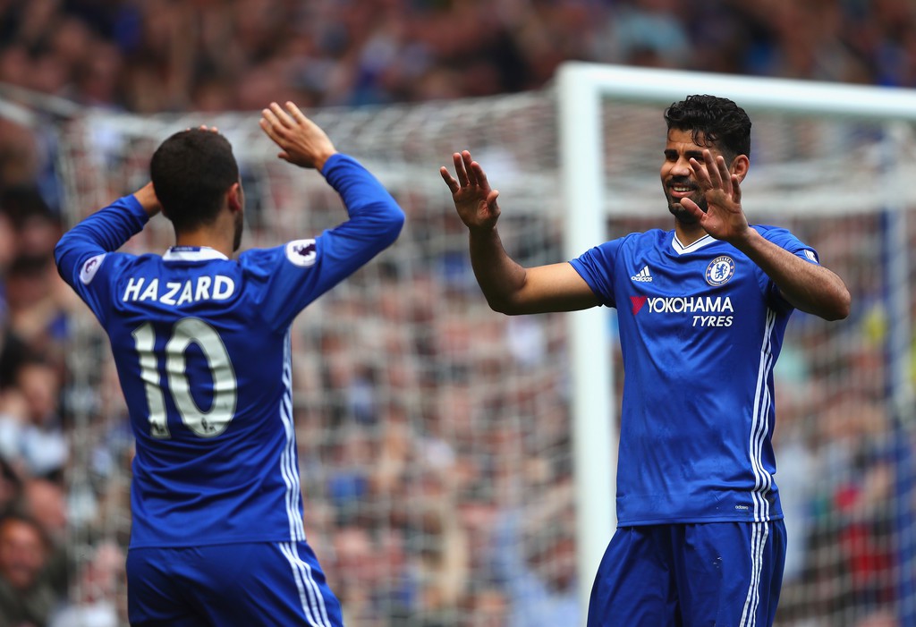 Tương lai của cả Diego Costa v&agrave; Hazard đều l&agrave; dấu hỏi