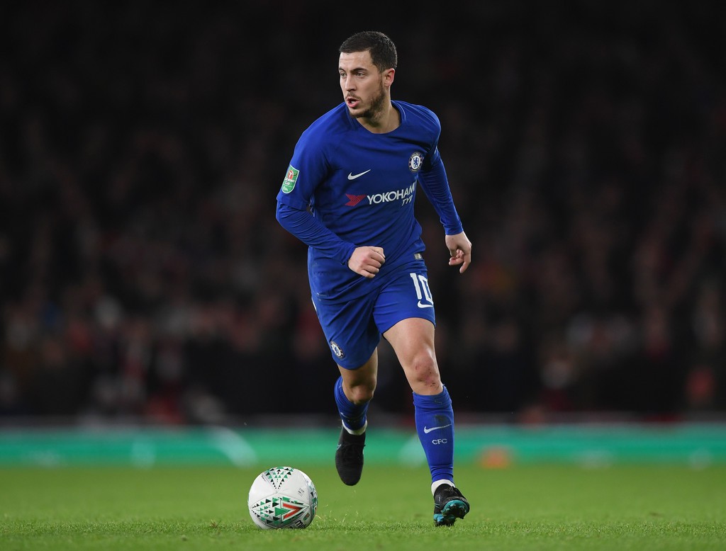 H&igrave;nh ảnh: Man City cũng tranh Hazard với Real
