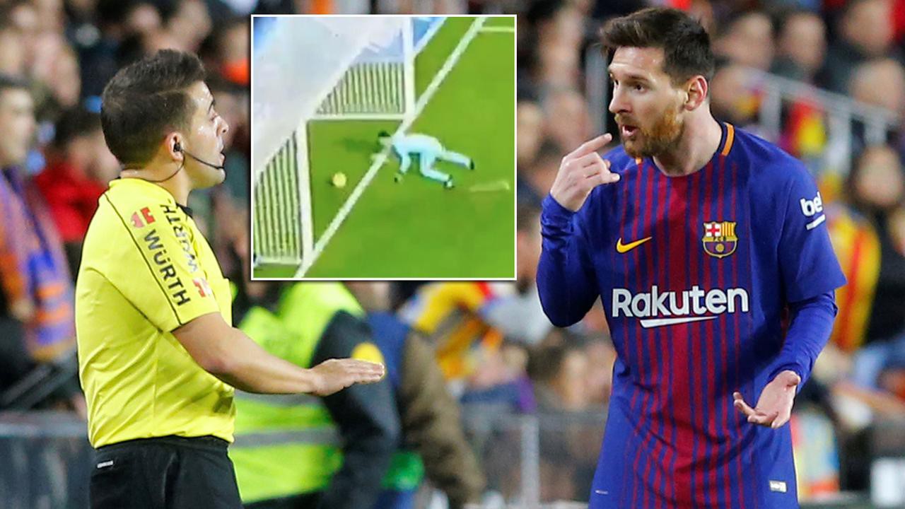 Barca lẽ ra sớm vô địch La Liga nếu trọng tài không sai lầm