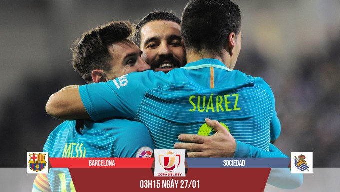 Barcelona - Sociedad: Phiêu với cảm hứng Mes-Su