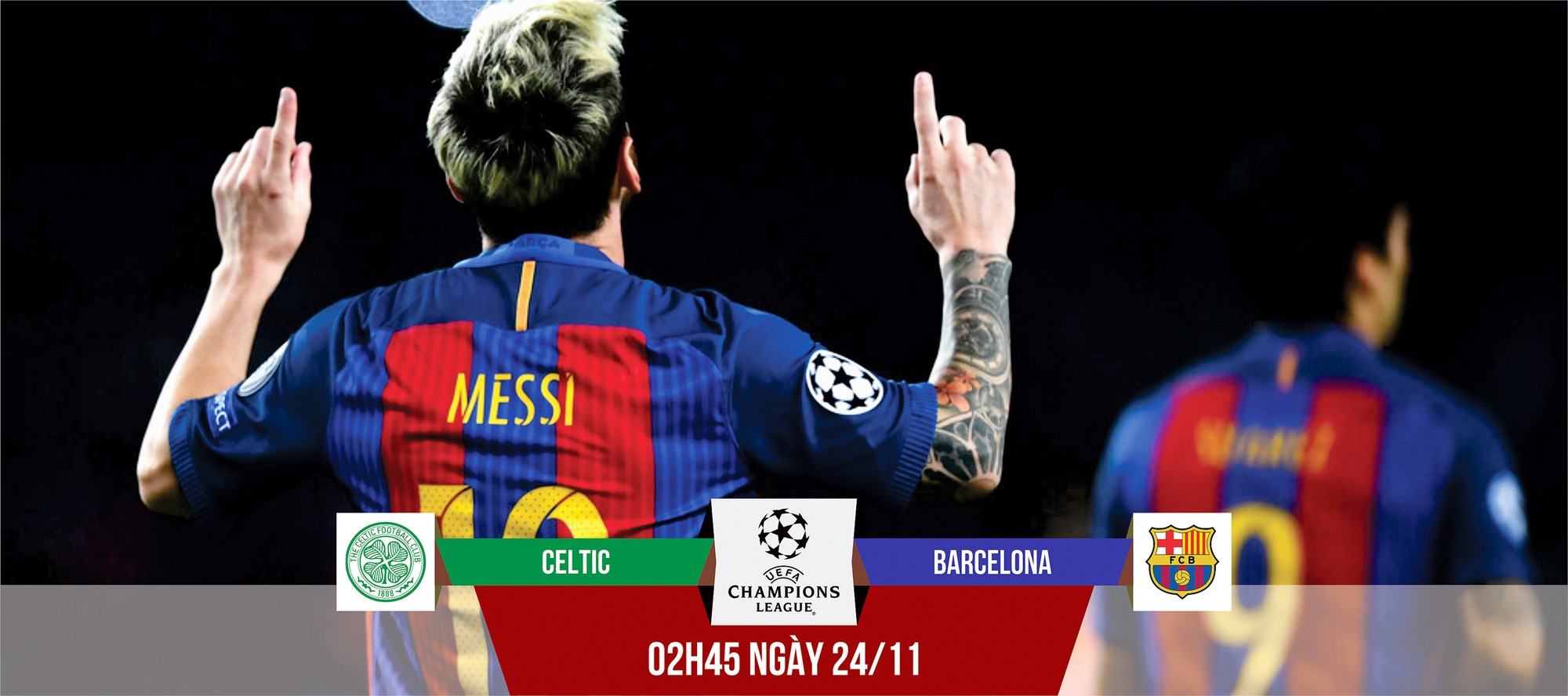 Celtic - Barcelona: Sự sống còn trong tay Messi