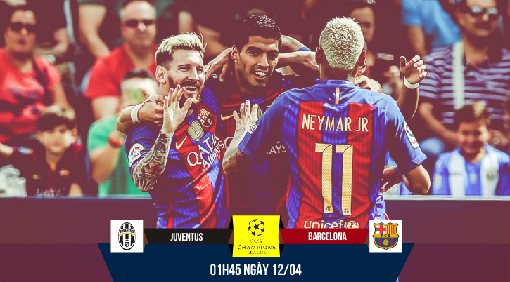Đinh ba MSN có xuyên thủng được bức tường thép Juve?